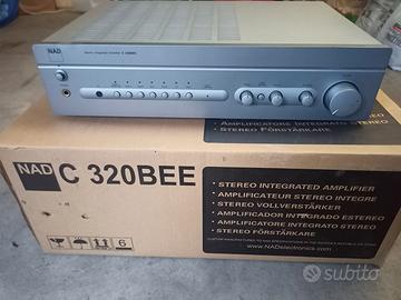 Amplificatore NAD C320Bee  + telecomando e imballo
