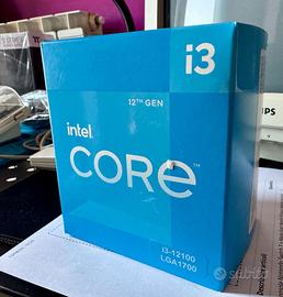 Cpu i3 12Th con dissipatore