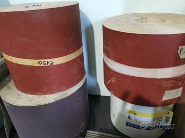 Rotoli carta abrasiva professionale 203mm x 50mt