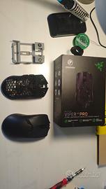 Razer Viper v2 pro con 2 mod kit