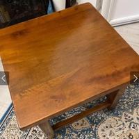 Tavolino da salotto in noce