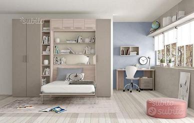 Letto a scomparsa new idea composzione 180-LETTI