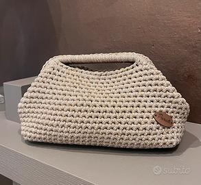 Borsa Clutch uncinetto