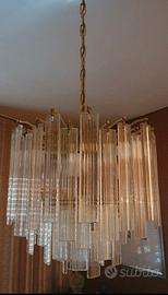 Lampadario Venini serie “Nastri”