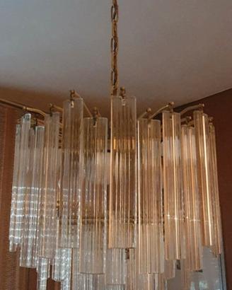Lampadario Venini serie “Nastri”