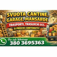 Sgomberi case,box,cantine,uffici e altro