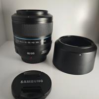 Obiettivo Samsung NX 60mm F 2.8 Macro.