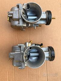 2 carburatori Keihin 39 con getti