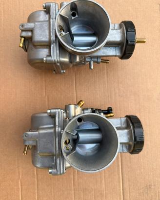 2 carburatori Keihin 39 con getti
