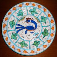Piatto in ceramica di Faenza