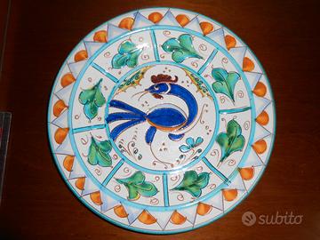 Piatto in ceramica di Faenza