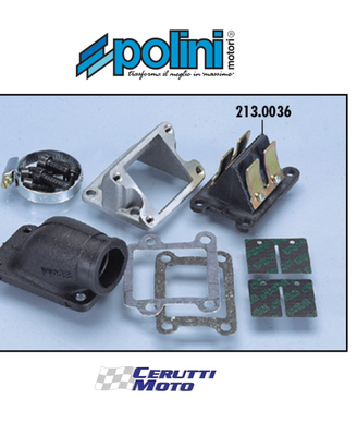 Kit collettore Polini Big Valve Booster Bw's