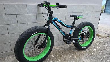Bici 20" Fat Bike freni a disco PERFETTA