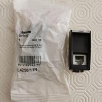 BTICINO LIVING  L4258/11N PRESA RJ11 ANTRACITE