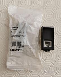 BTICINO LIVING  L4258/11N PRESA RJ11 ANTRACITE