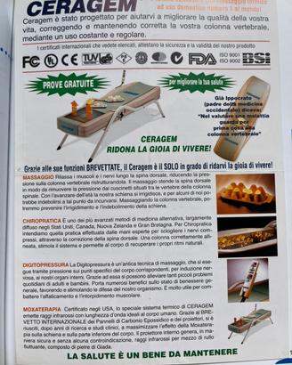 Lettino termico massaggiante