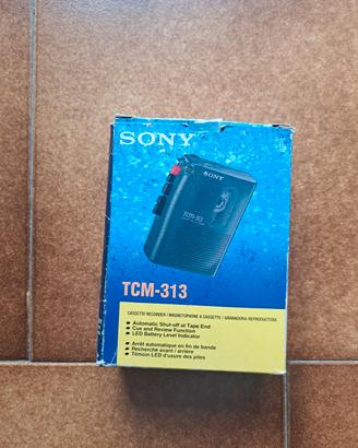 Registratore a Cassette Portatile Sony TCM-313