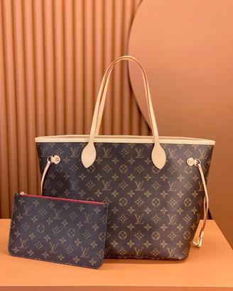 Borsa a mano Louis Vuitton Neverful Media