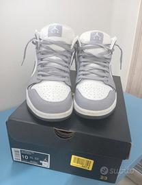AIR JORDAN ONE MID INDACO GREY/BLUE