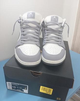 AIR JORDAN ONE MID INDACO GREY/BLUE