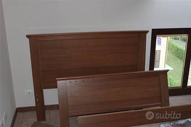 Letto in legni  1 piazza e mezzo