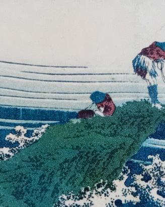 2 stampa antica di  Hokusai rarissima 