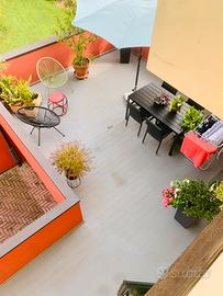 Luminoso BILOCALE con 2 grandi terrazze