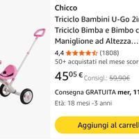 U-go Trike CHICCO