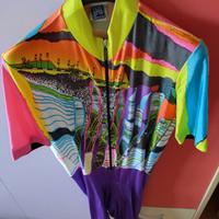 tutina ciclismo uomo Santini tg XXL 54 italiana