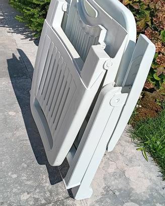 Sdraio pieghevole da giardino