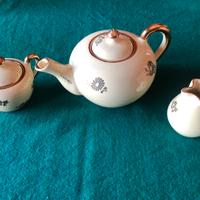 SET TEIERA LATTIERA ZUCCHERIERA VINTAGE-UMBRIA.