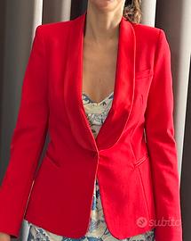 Giacca smoking rossa