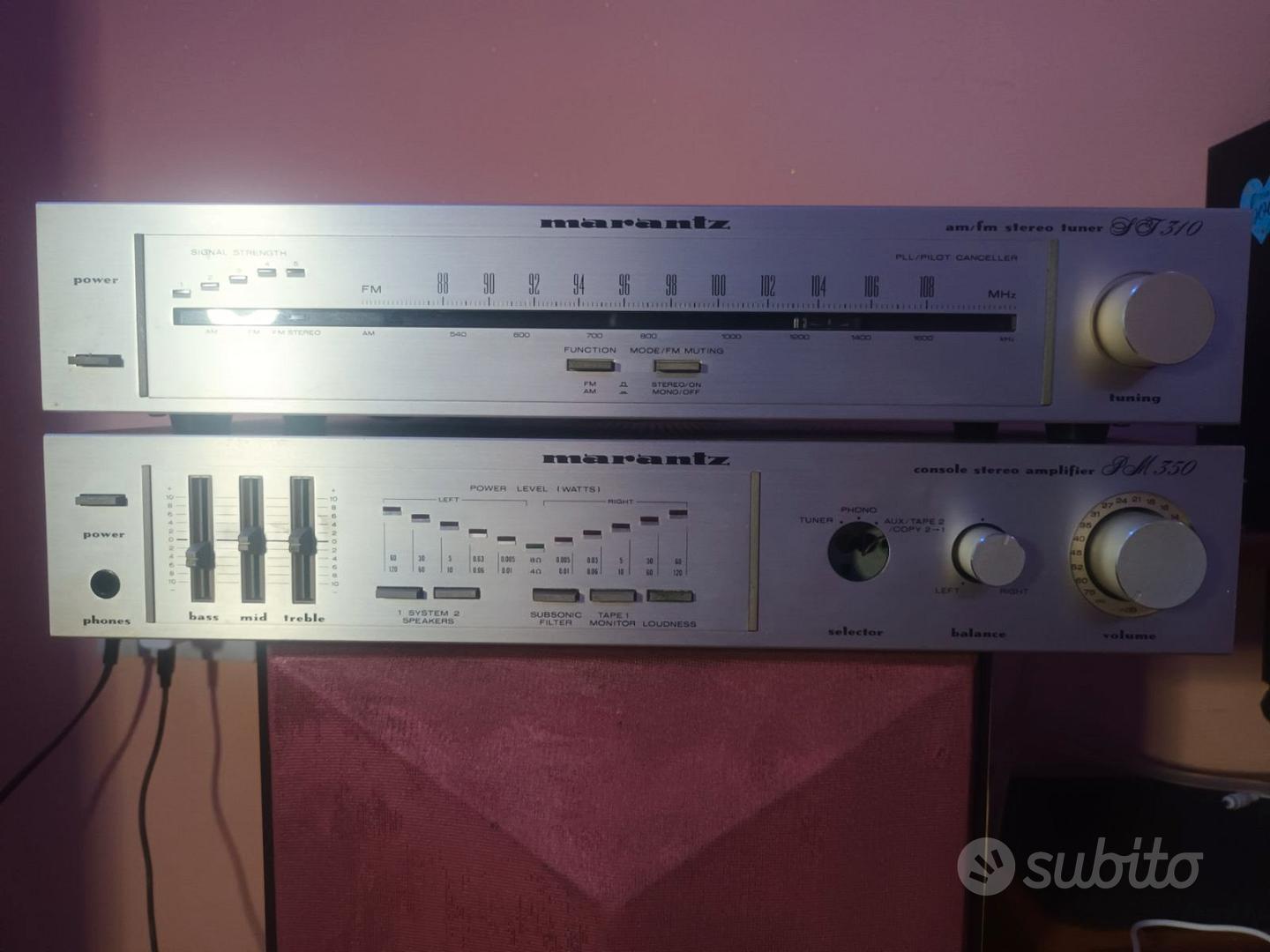 Impianto Stereo Marantz Vintage Anni 80 - Audio/Video In vendita a Roma