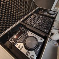Pioneer Cdj400+mixer+case tutto incluso