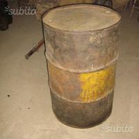 Botte ferro vecchia per olio o nafta 230 litri