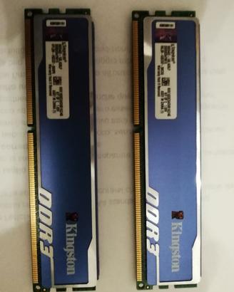 Ram Kingston ddr 3 hyper x blu 4gb (2x2gb)