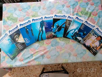 RACCOLTA  RIVISTA "PESCASUB" DAL N°1  AL 337