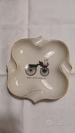 posacenere pubblicitario anni 60 porcellana Laveno