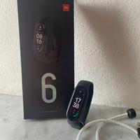 Xiaomi Mi smart band 6 nero + cinturini