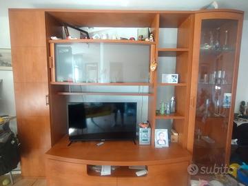 Mobile Soggiorno/ Parete Attrezzata vetrina/TV