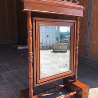 Specchiera in legno anni 900