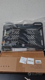 piastra universale posteriore per moto.