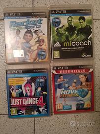 4 giochi per PlayStation move