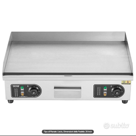 DOPPIA PIASTRA GRILL PROFESSIONALE