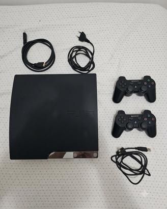 PS3 Slim 320GB + 2 Controller DualShock 3