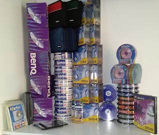 CD-R - CD-RW - DVD-R - DVD-RW vergini nuovi