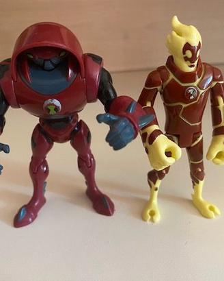 Lotto 2 Action Figure Ben 10 – Personaggi Original