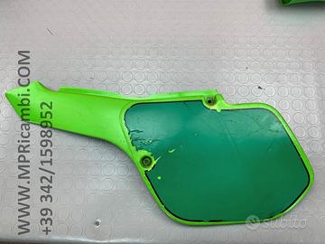 TABELLA PORTANUMERO KAWASAKI KX 250 1985 1986 KX25