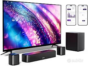 ULTIMEA Sound Bar 5.1ch 250 w con app
