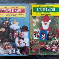 2 libri decorazioni e regali Natalizi